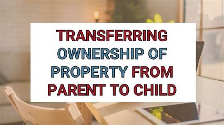 How do I take ownership of my parents house?