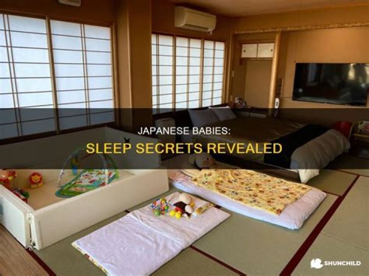 How do Japanese babies sleep?