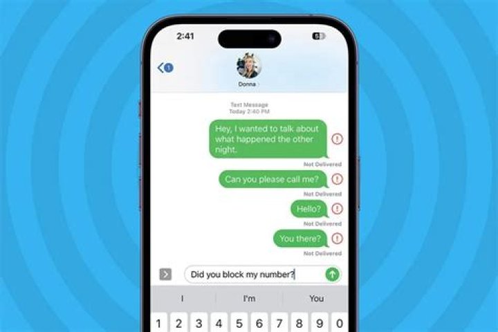 How do u know if someone blocked your number on iPhone?