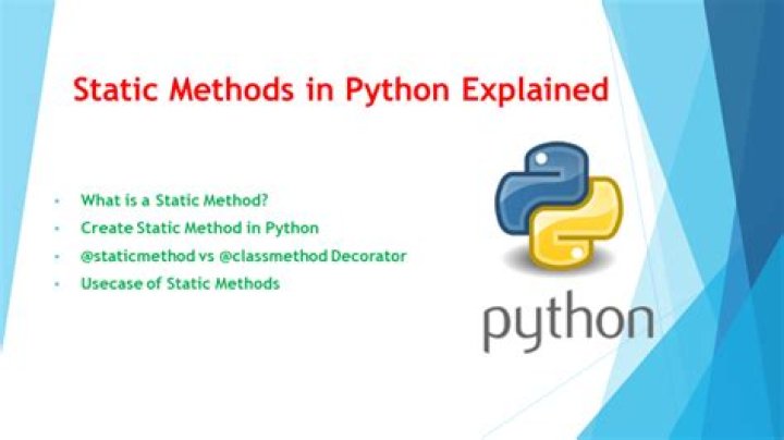 How do you access an instance variable in a static method in Python?