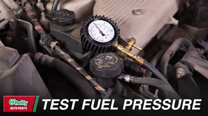 How do you check fuel pressure on a mechanical fuel pump?