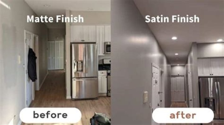 How do you clean painted matt walls?