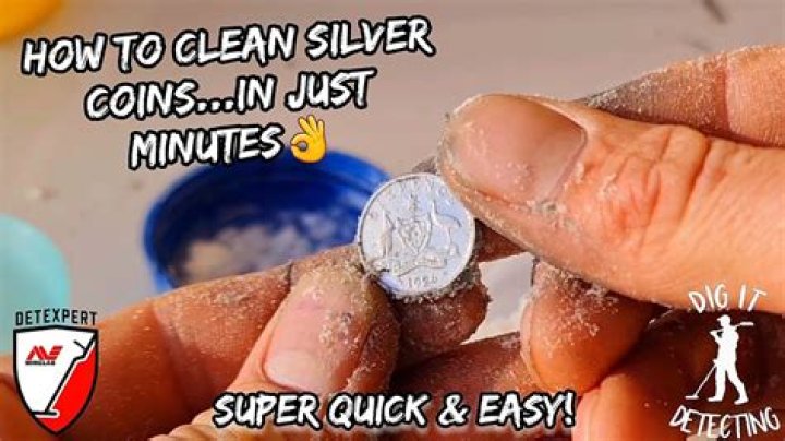 How do you clean silver with Coke?