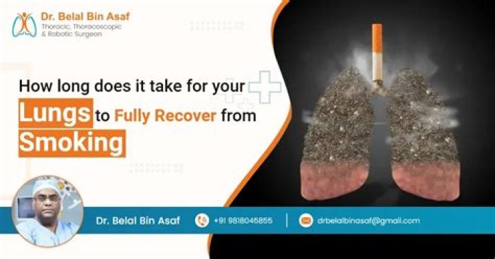 How do you clear smoke out of your lungs?