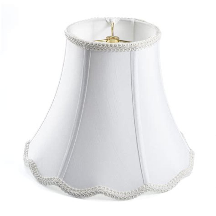 How do you darken a white lamp shade?
