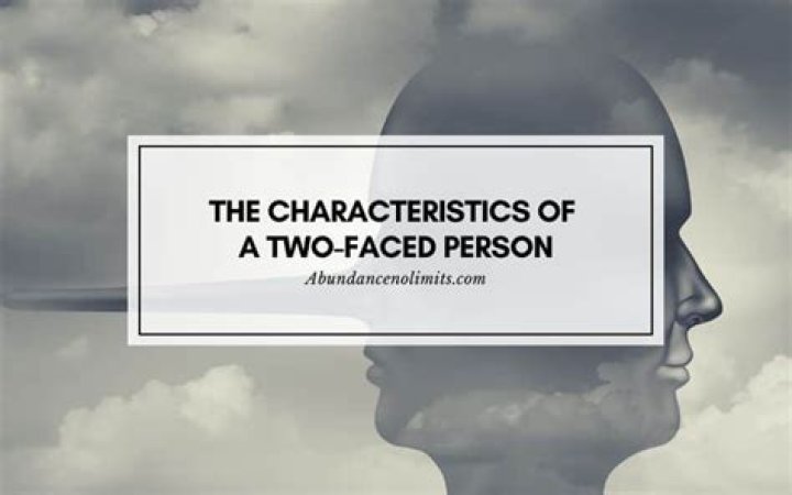 How do you expose a two faced person?