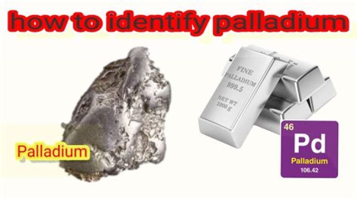 How do you extract palladium from electronics?