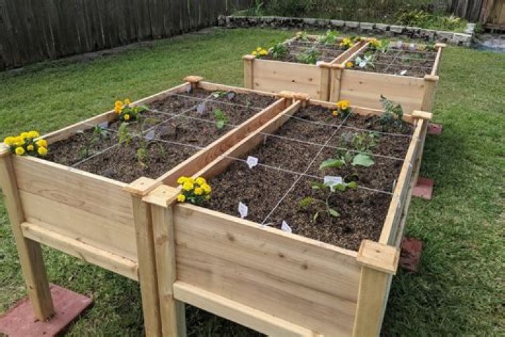 How do you fill an elevated garden bed?