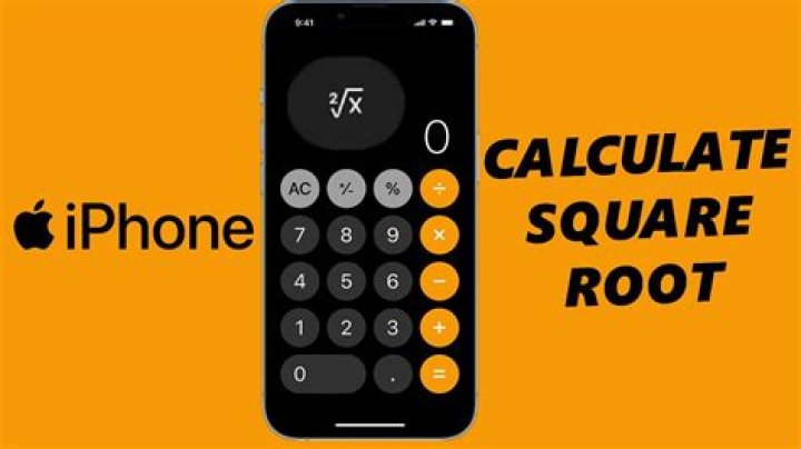 How do you find the square root on an Android calculator?