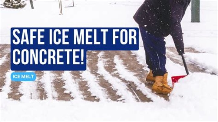How do you get ice off concrete without salt?