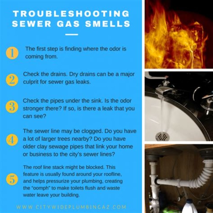How do you get rid of sewer smell fast?