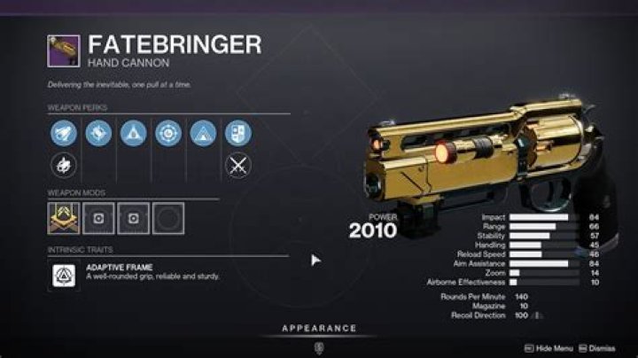 How do you get the Fatebringer in Destiny 1?