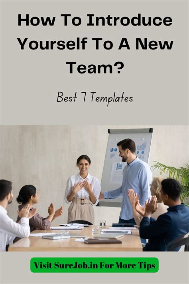 How do you introduce yourself to a new team as a manager?