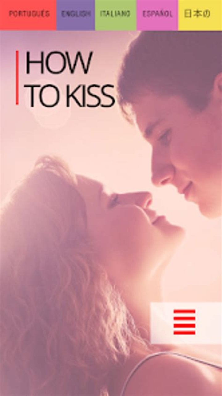 How do you kiss for beginners?