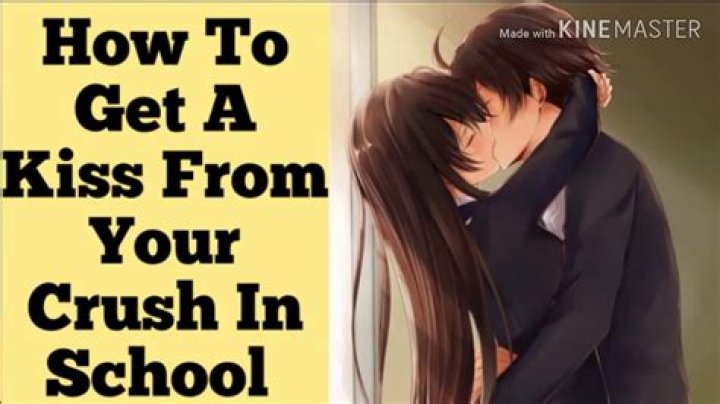 How do you kiss your crush in middle school?