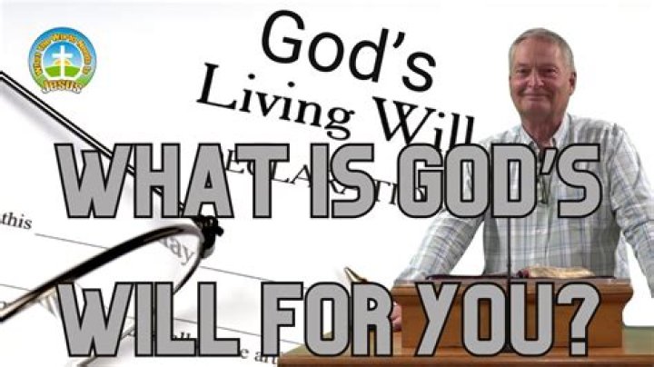 How do you know he is God's will for you?