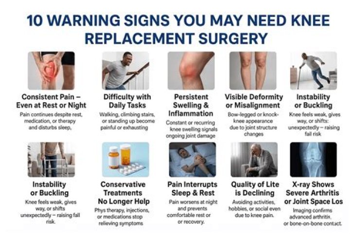 How do you know when you need a knee replacement?