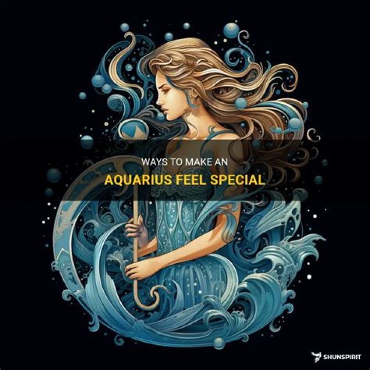 How do you make an Aquarius feel loved?