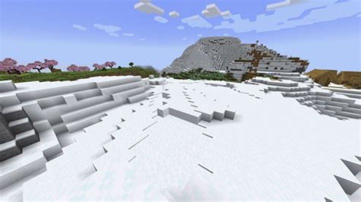 How do you make it snow in Minecraft flat world command?