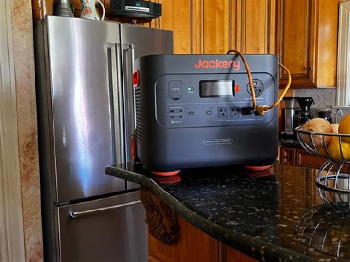 How do you power a fridge when camping?