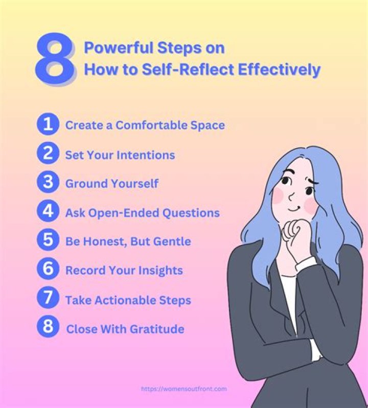 How do you reflect on your own life?