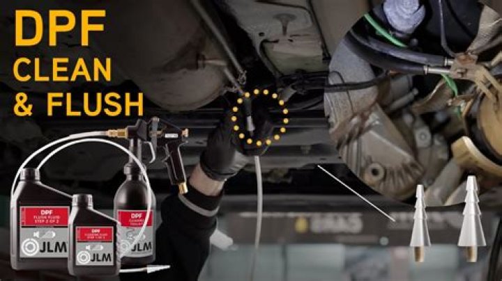 How do you remove ash from DPF?