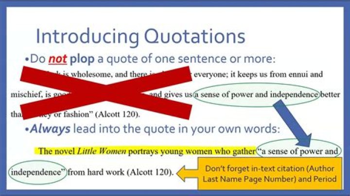 How do you remove words from a quote in MLA?