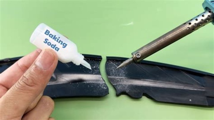 How do you repair holes in thin metal?