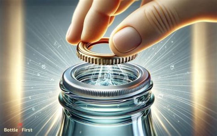 How do you reseal a glass bottle?