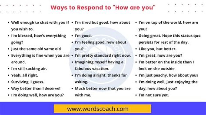 How do you respond to see you then?