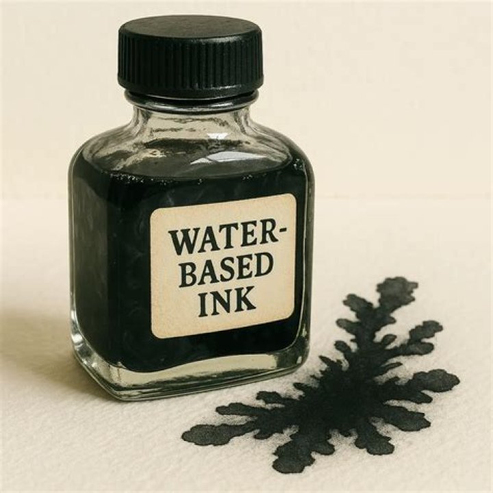 How do you revive water-based ink?