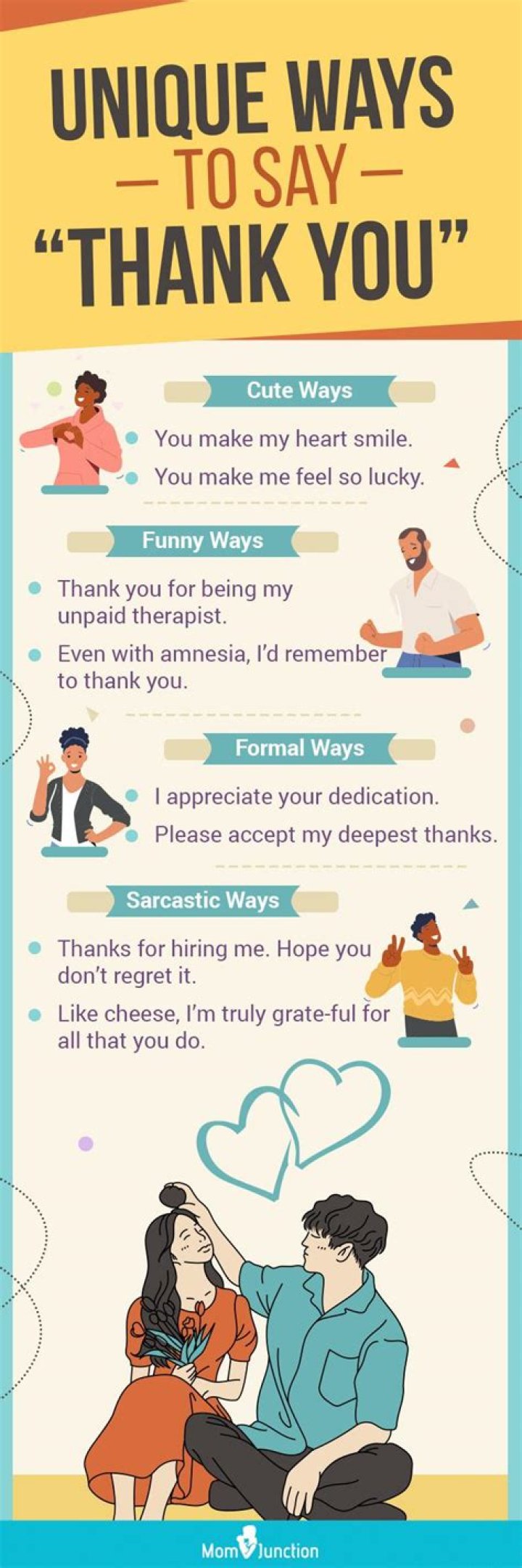 How do you say thanks in romantic?