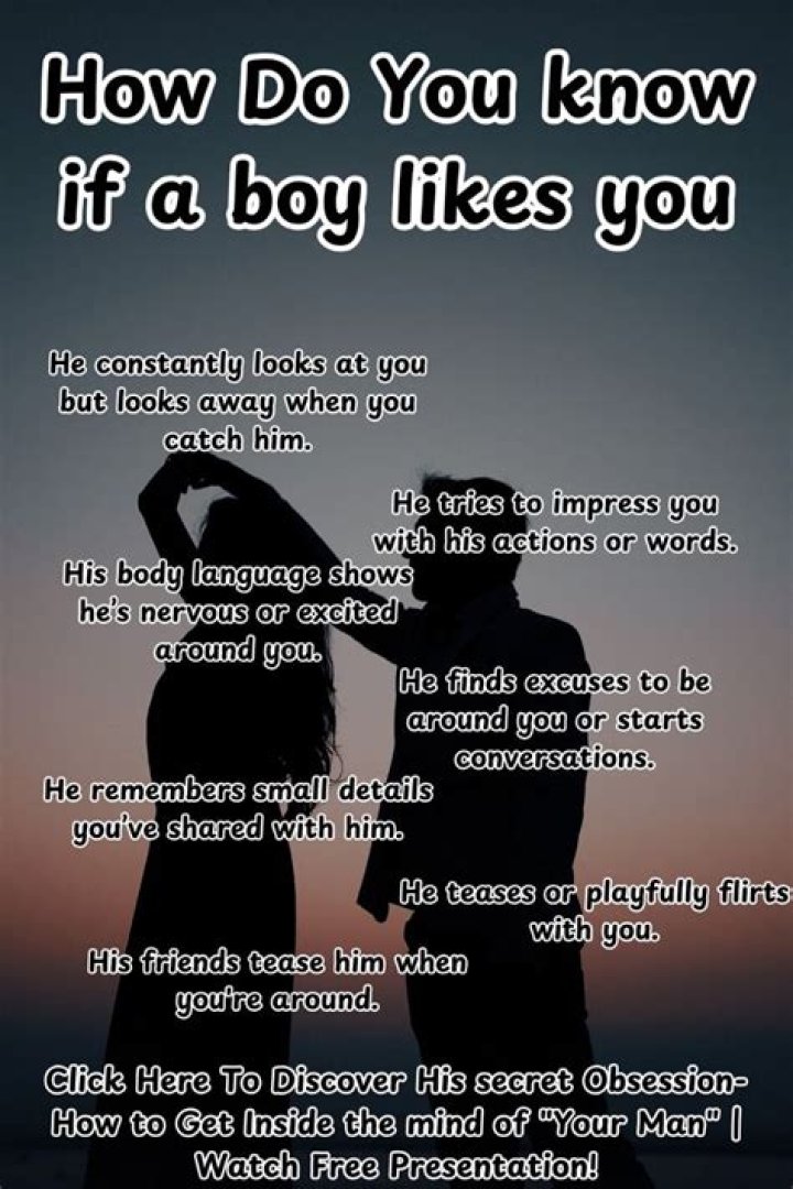 How do you tell if a boy wants to kiss you?