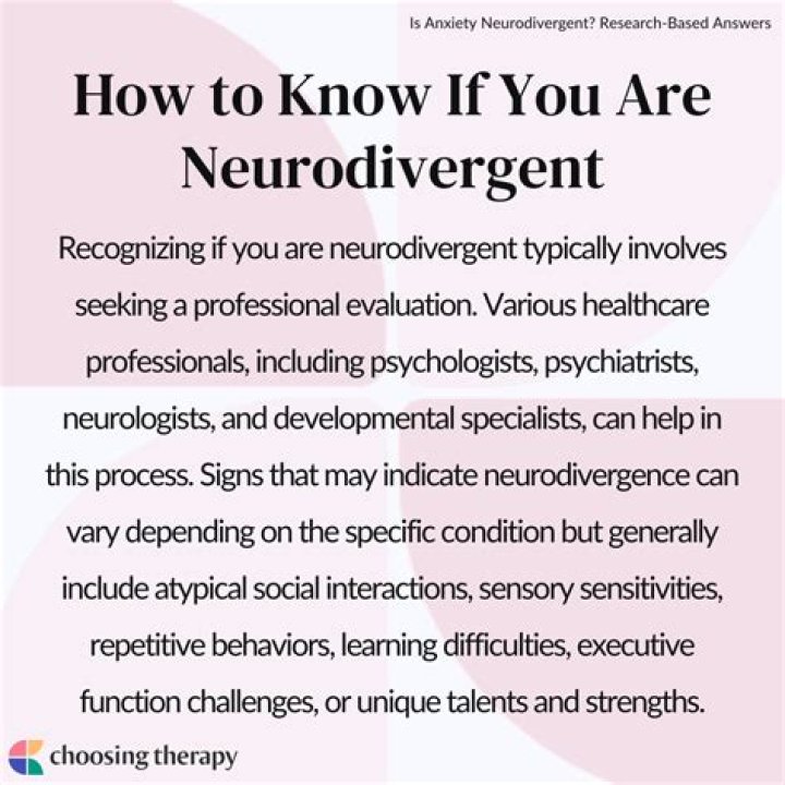 How do you tell if you are Neurodivergent?
