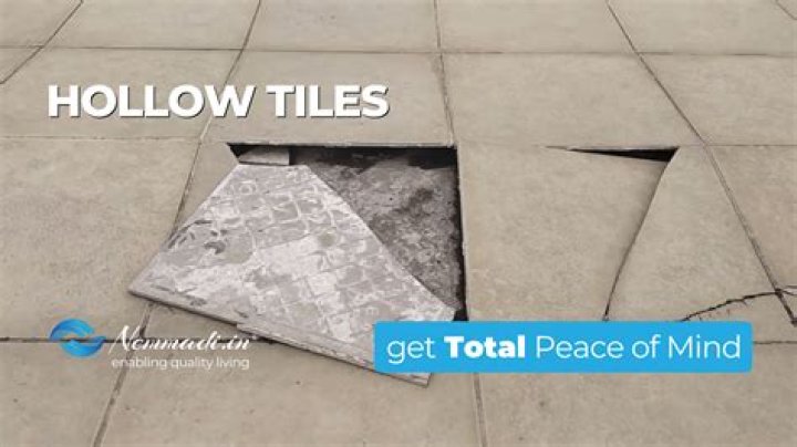 How do you test hollow tiles?