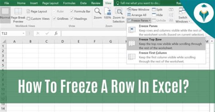 How do you unfreeze Excel?