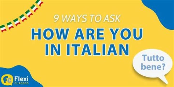 How do you use ciao in Italian?