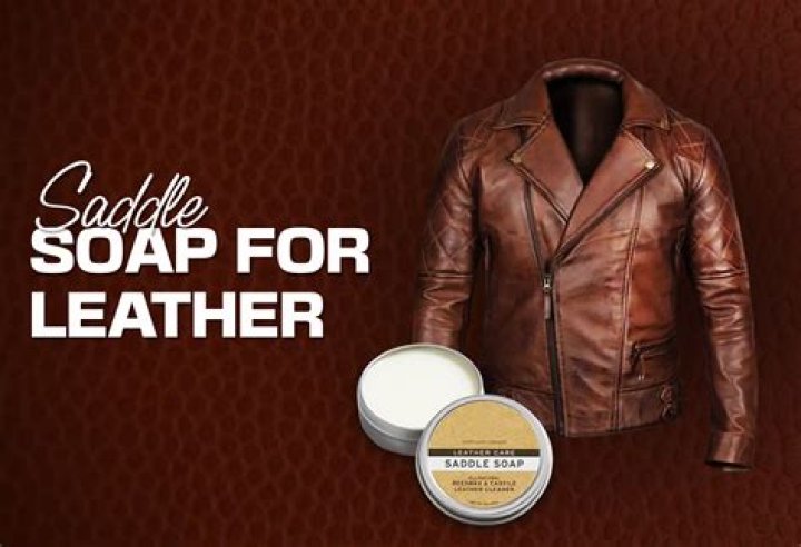 How do you use saddle soap on a leather couch?