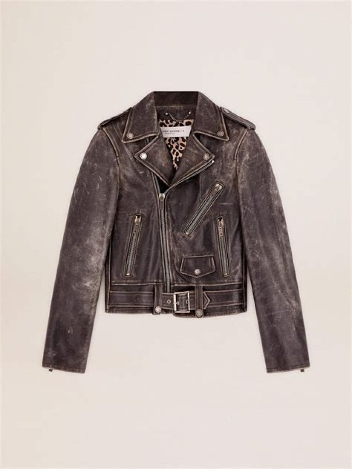 How do you wear a leather jacket without looking like a biker?