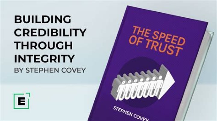 How does integrity build trust?