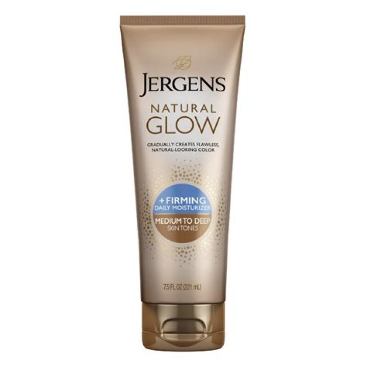 How does Jergens Natural Glow Firming work?