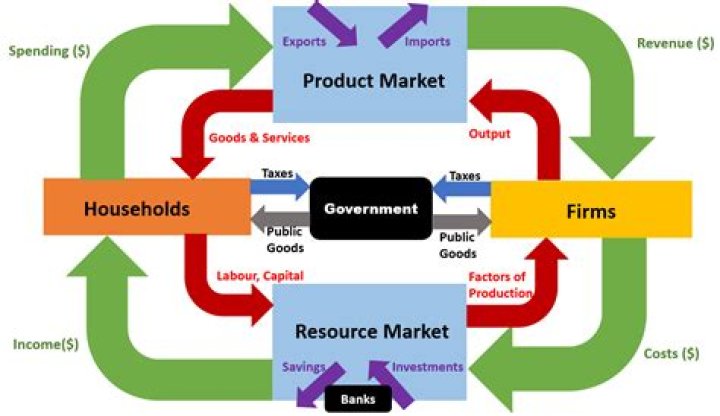 How does the government promote a market economy quizlet?