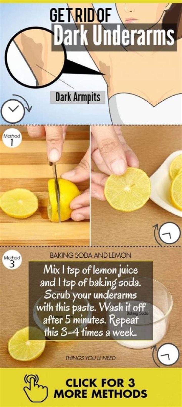 How does toothpaste get rid of dark underarms?