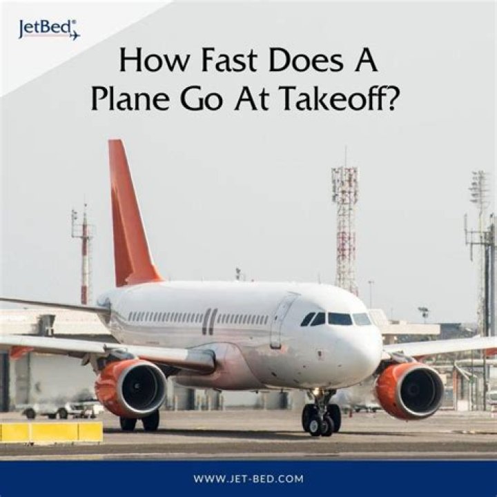 How fast does a plane go before takeoff?