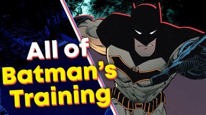 How long did Batman train?