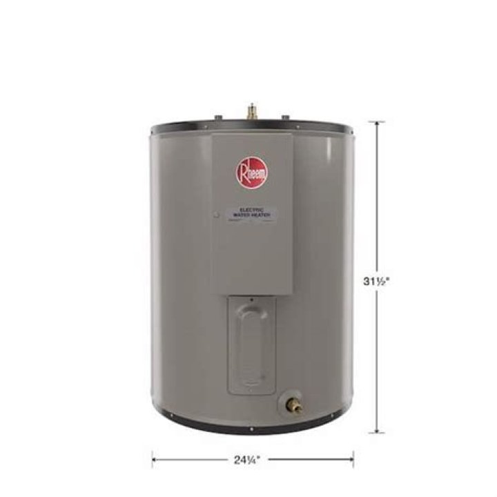 How long does a 40 gallon water heater last for a shower?