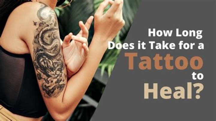 How long does a tattoo take to peel?