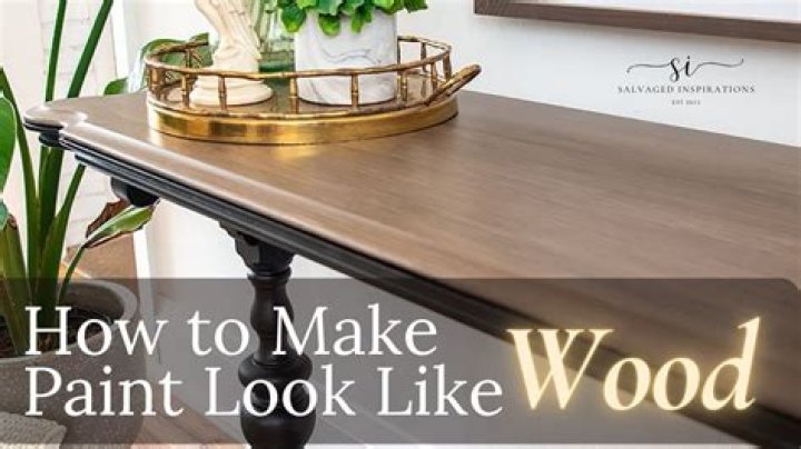 How long does chalk paint last on wood?