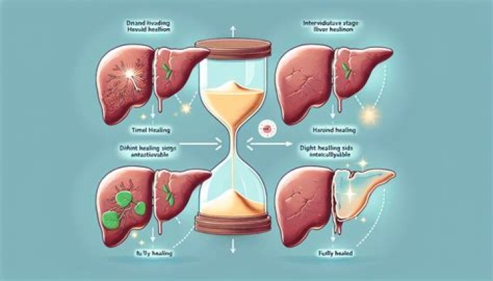 How long does it take for the liver to heal?