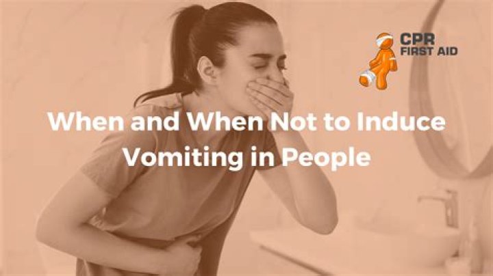 How long does it take to induce vomiting in a cat?
